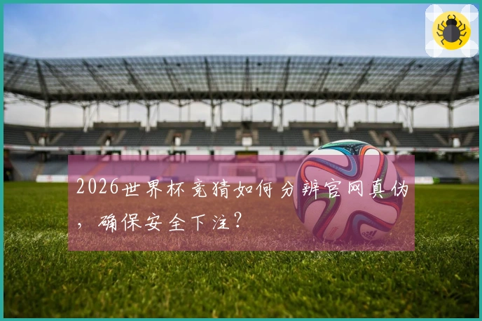 2026世界杯竞猜如何分辨官网真伪，确保安全下注？